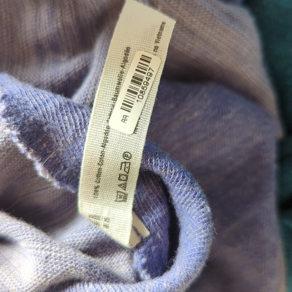 Free People Beach Sweatshirt Cowlneck Lightweight One Body / Measures Size M - Picture 6 of 6